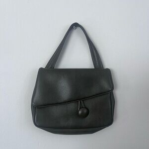 Vintage Green Leather Handbag